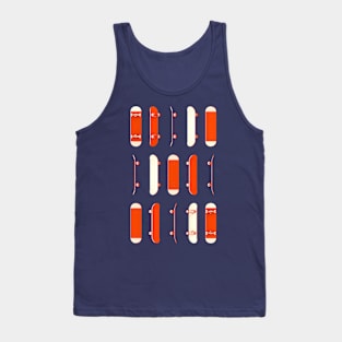 Many Red Skateboards Tank Top